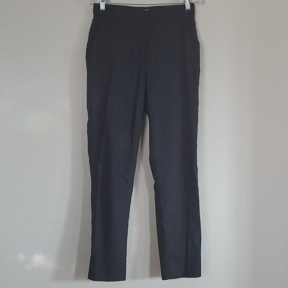 MaxMara Pinstripe Straight Leg Trousers